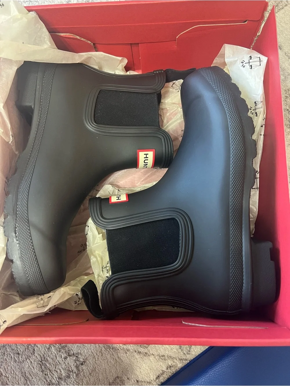 Hunter Original Chelsea Boots- Black